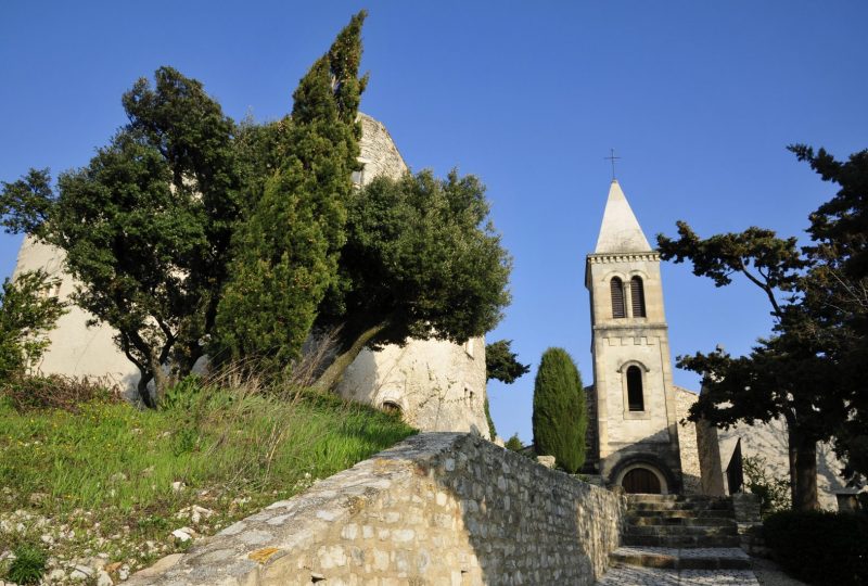 Eglise Saint Marcel et Saint Mène à Le Pègue - 1