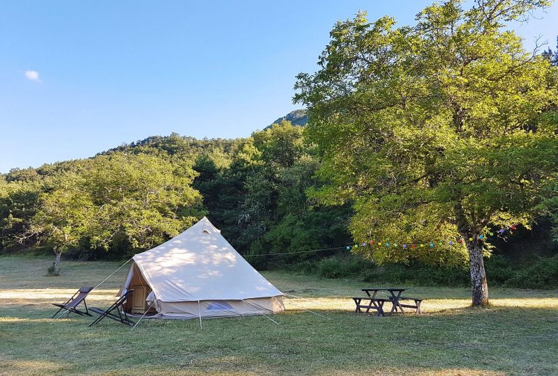 la Ferme de Clareau Campsite à La Motte-Chalancon - 7