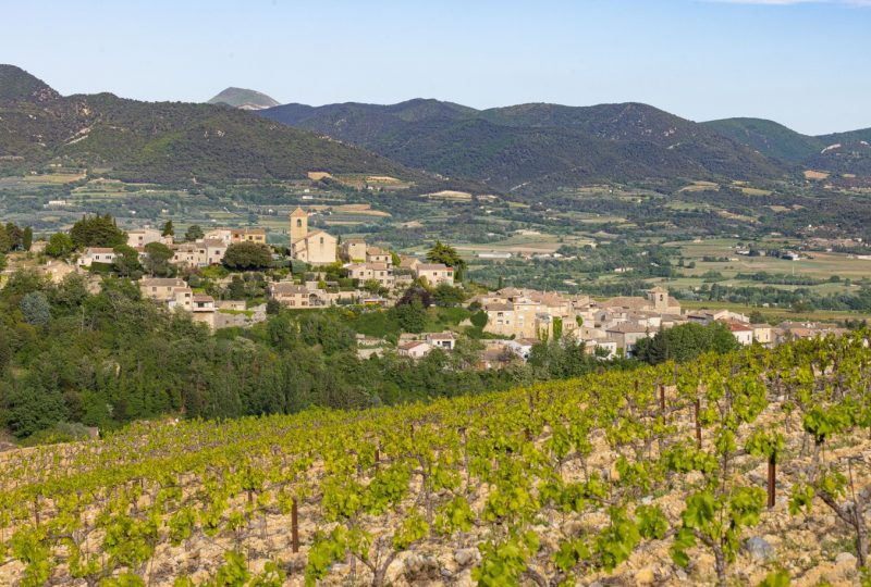 Les petites promenades de Vinsobres : Gareu Chatelain à Vinsobres - 0