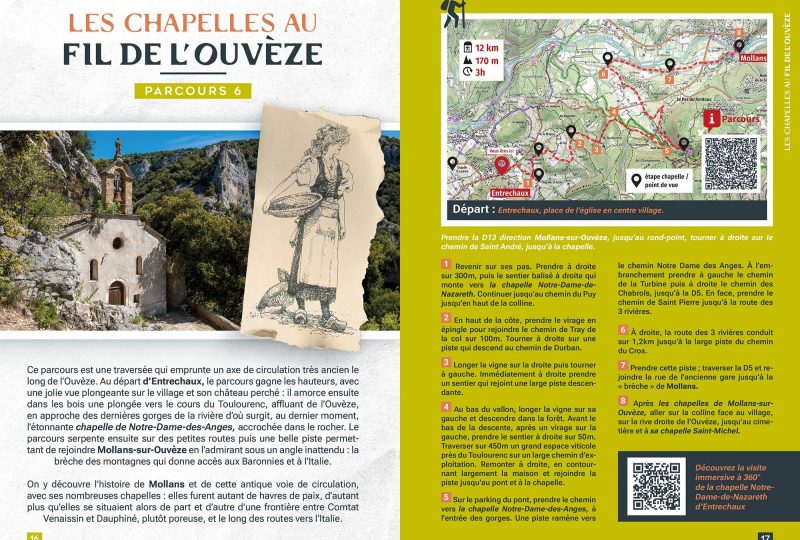 Les chapelles au fil de l’Ouvèze – Départ Mollans-sur-Ouvèze à Mollans-sur-Ouvèze - 0