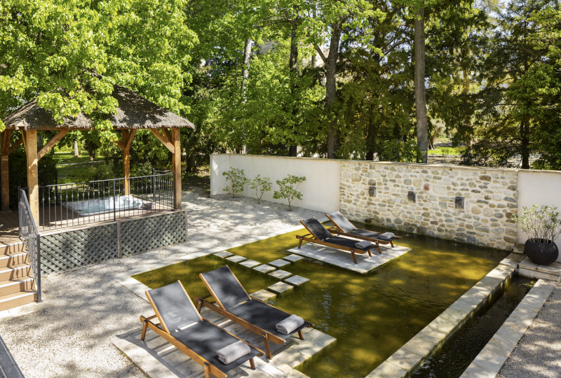 Espace bien-être – Spa du Château Les Oliviers de Salettes à Charols - 8