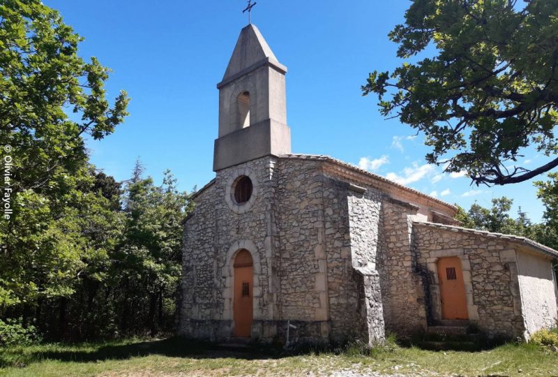 La chapelle de Montceau à Espeluche - 3