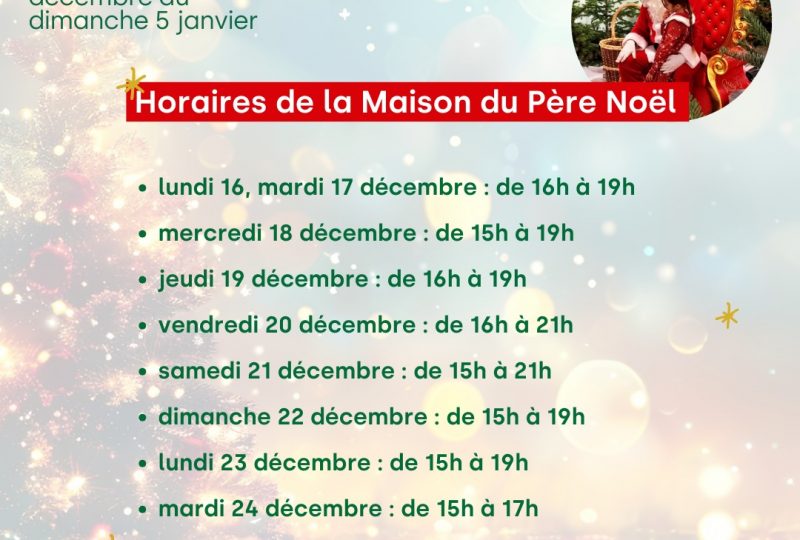 La maison du Père Noël à Montélimar à Montélimar - 3