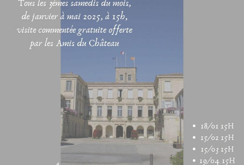 Visite commentée gratuite du Château à Valréas - 0