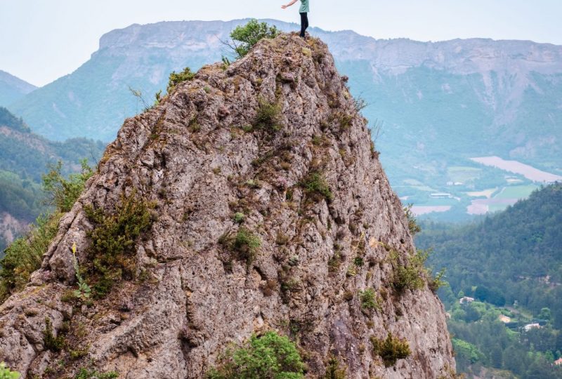 Tour des Baronnies provençales à pied à Serres - 6