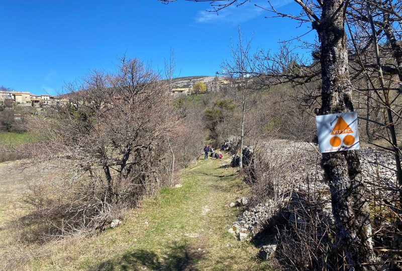 Tour de la montagne du Riable by VTT à Éourres - 1