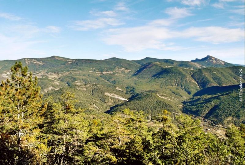 Le col de la Maure à Establet - 0