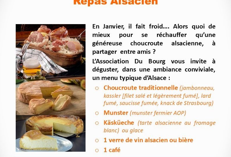 Repas Alsacien à Réauville - 0