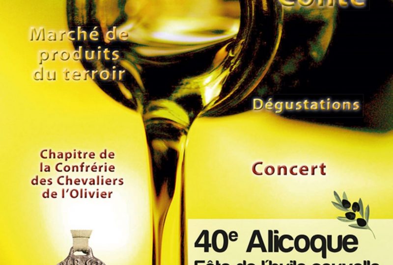 Alicoque – Fête de l’Huile Nouvelle (40ème édition) à Nyons - 0