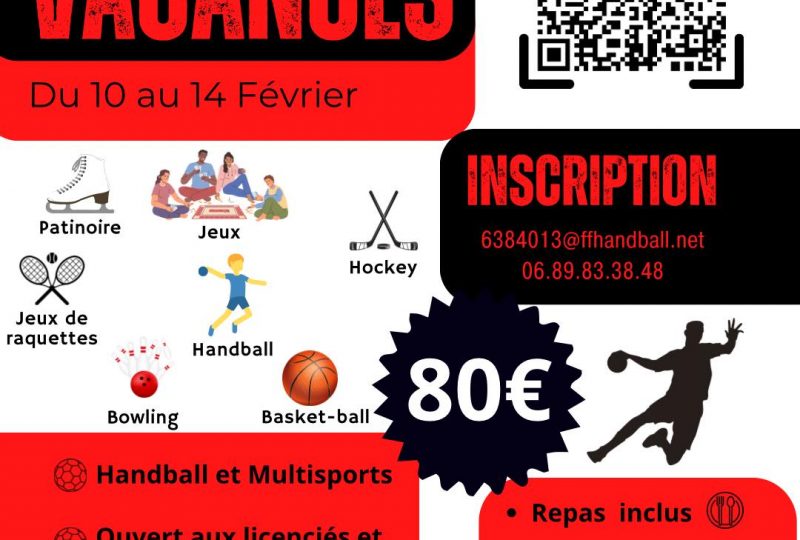 Stage vacances handball et multisports à Valréas - 0