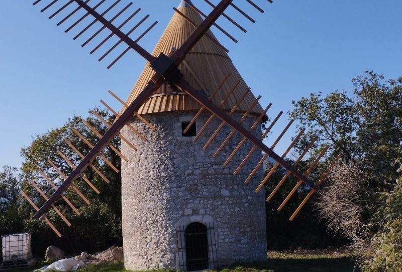 Moulin à vent de Beauvert à Donzère - 1