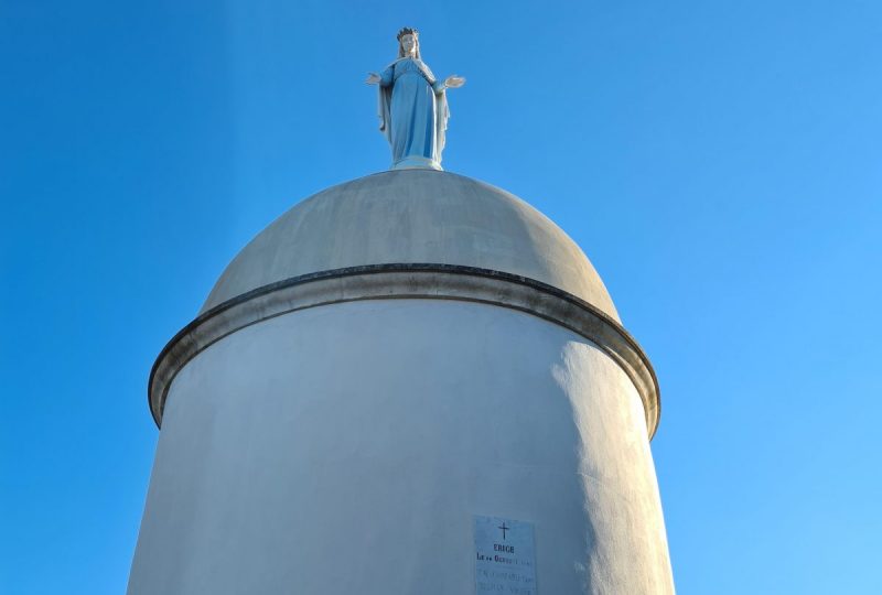 La Vierge Marie : Notre Dame de bon secours à Rochegude - 1