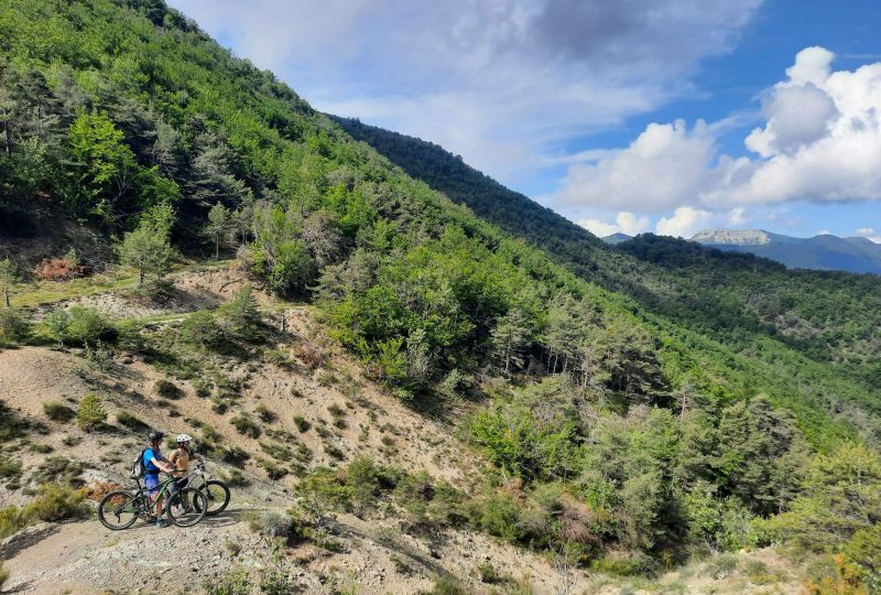 La descente de Veillanne à VTT (N°16) à Orpierre - 4