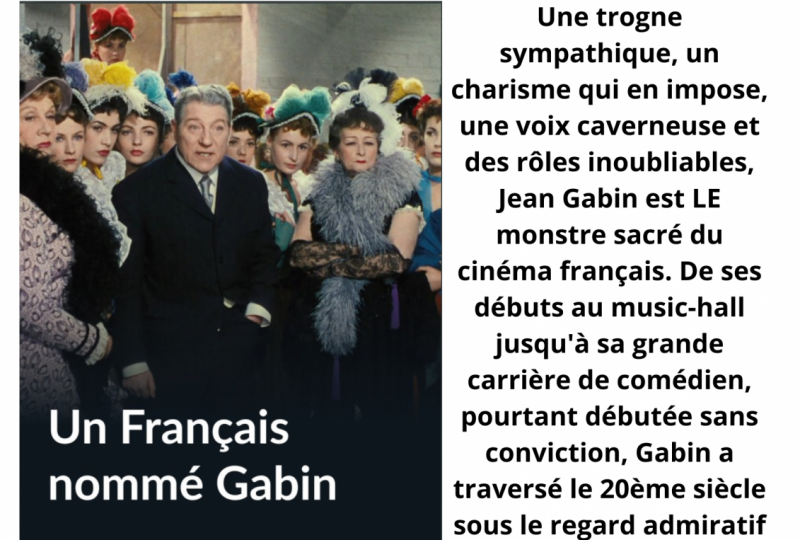 Les docs de Grillon présentent “Un Français nommé Gabin” à Grillon - 0