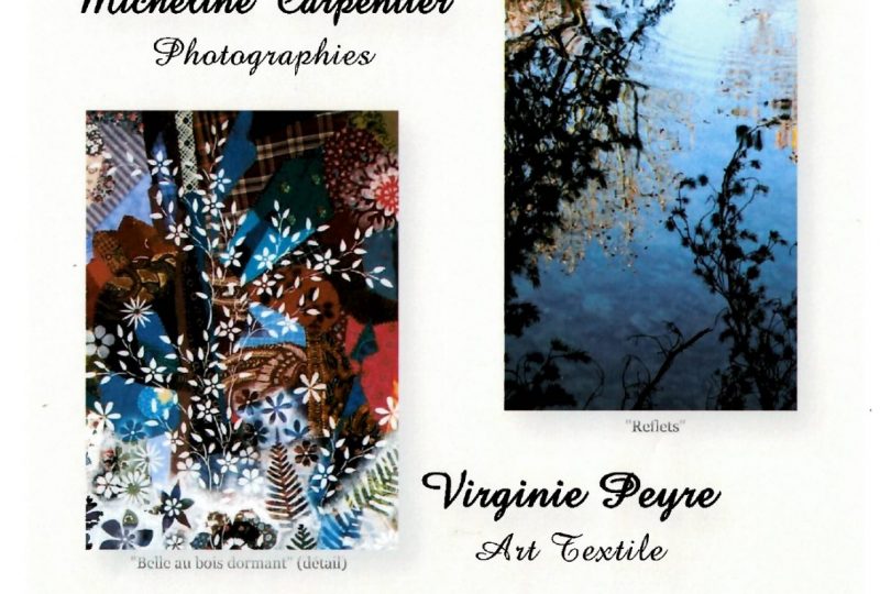 Exposition d’Art Textile Virginie Peyre & Photographies Micheline Carpentier à Richerenches - 0