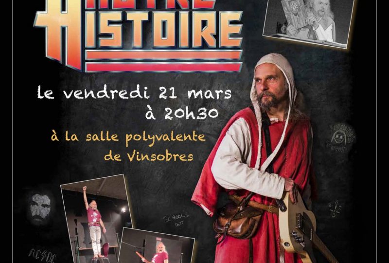 Une autre histoire – conférence gesticulée à Vinsobres - 0