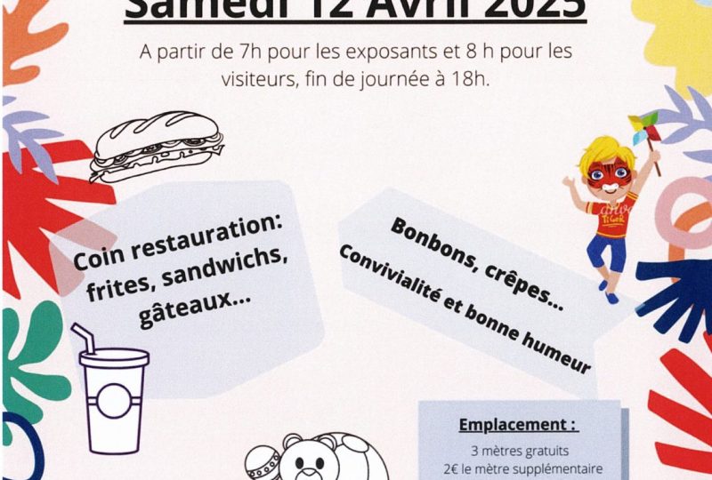 Vide grenier 0-12 ans à Nyons - 0