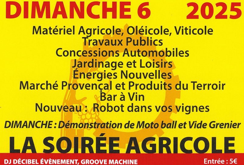 68ème Journées Agricoles de Vinsobres à Vinsobres - 0