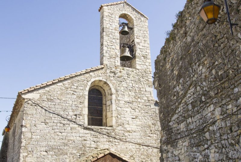 L’église Saint Lambert à Sauzet - 1